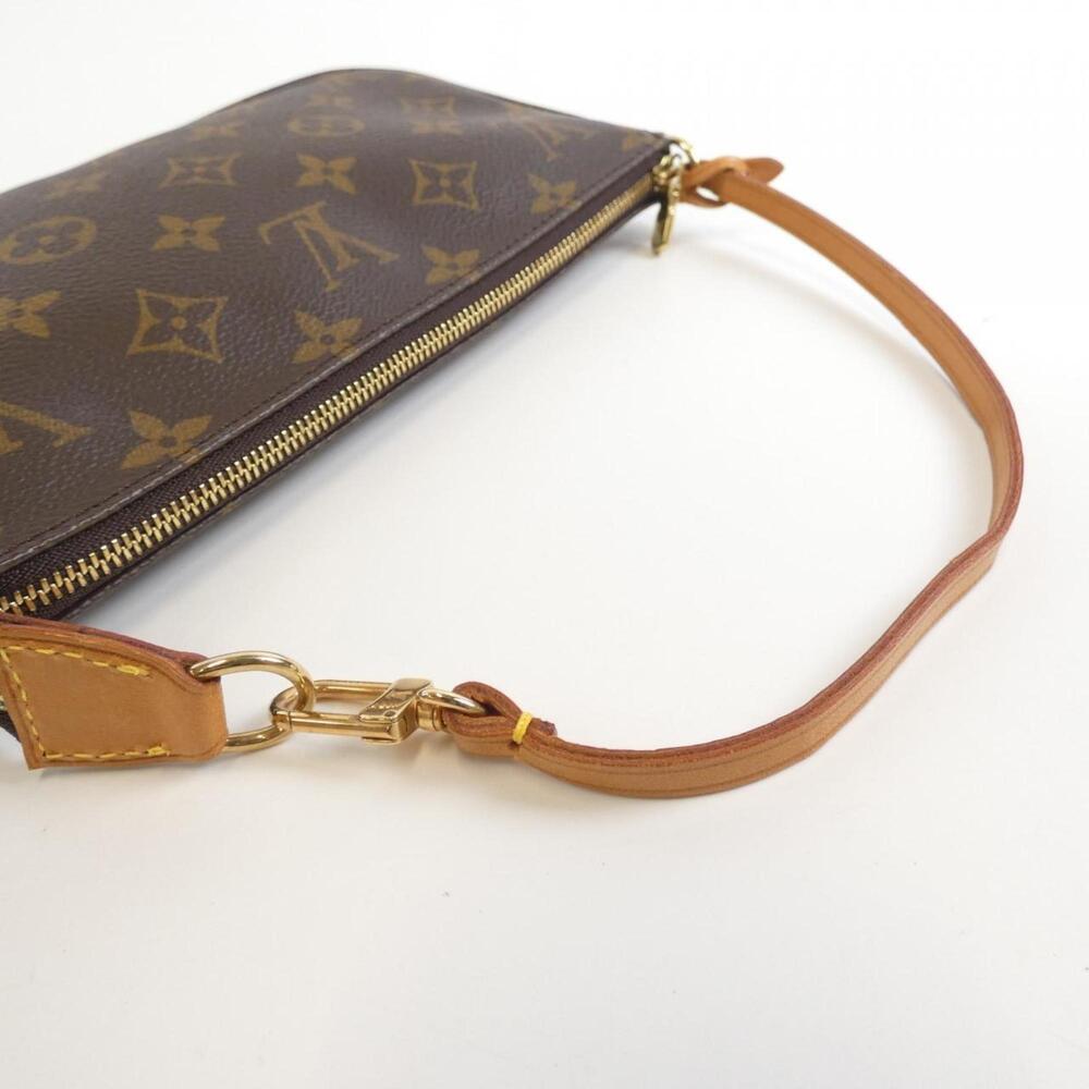 LOUIS VUITTON Brown Monogram Pochette Pouch - Picture 6 of 8